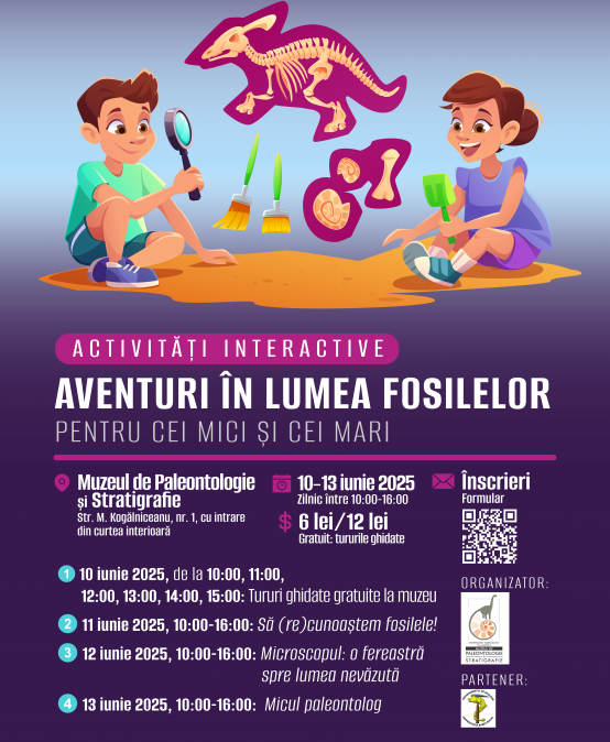 Aventuri în lumea fosilelor