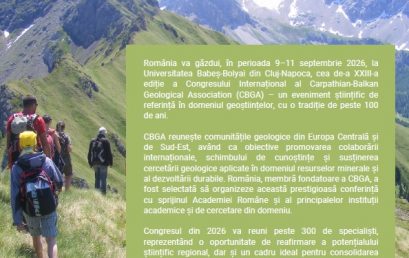 CBGA 9-11 Septembrie 2026, Cluj-Napoca